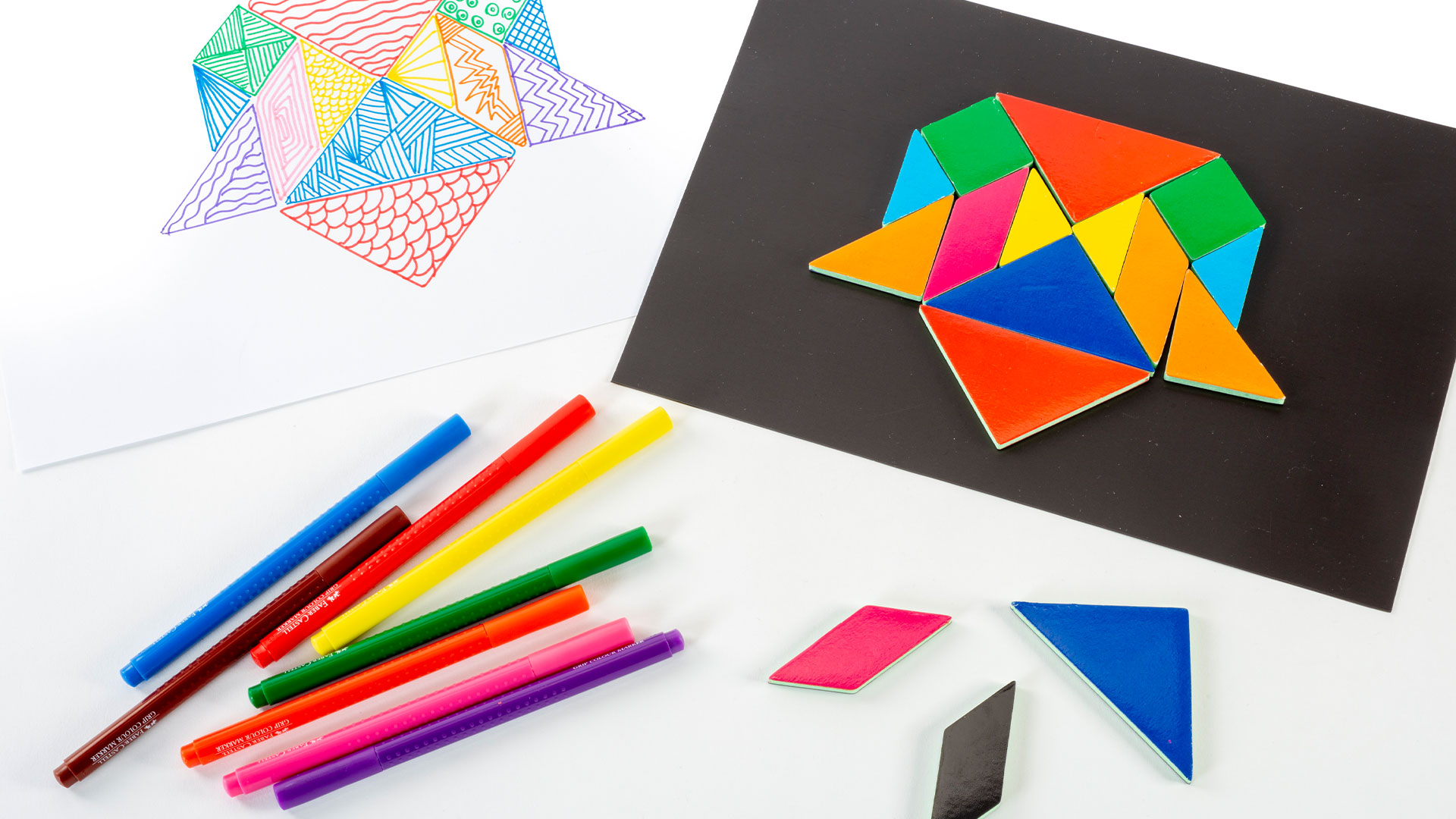 Tangram ile Bizans Motifleri görsel 0