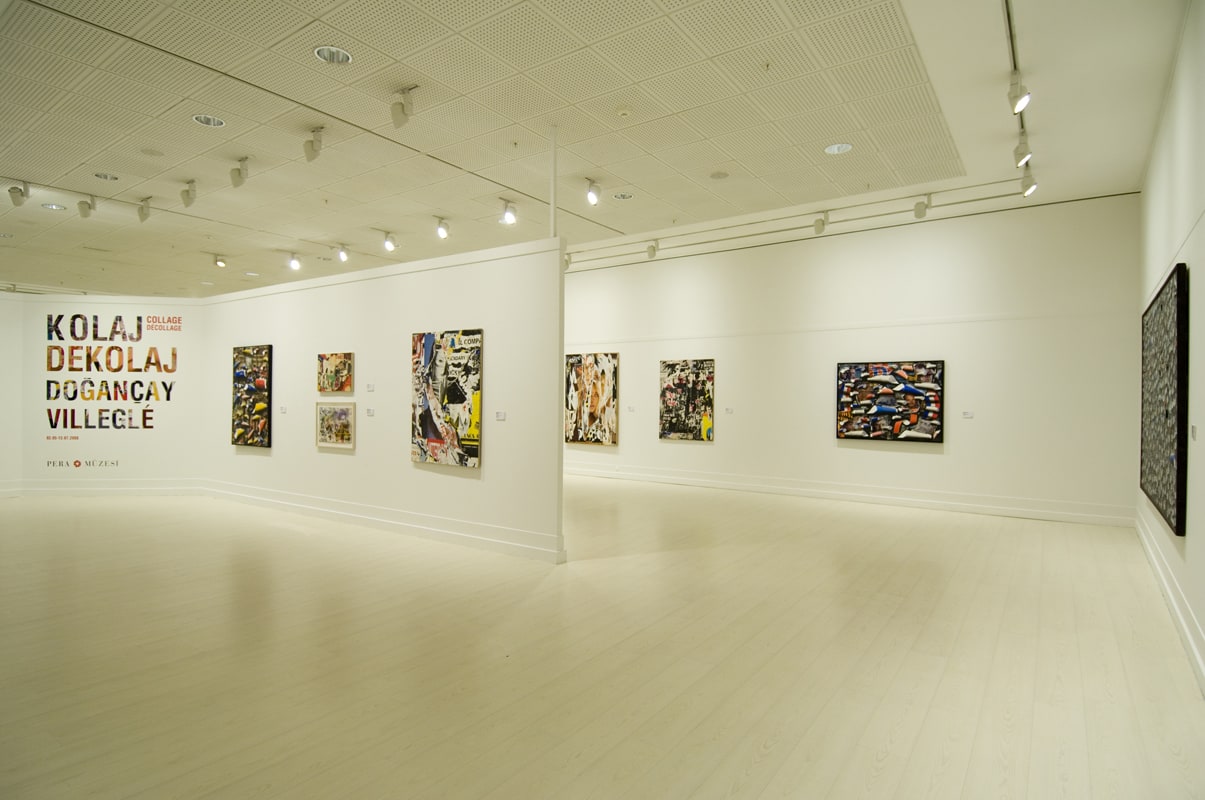 Kolaj Dekolaj <br> Doğançay /Villeglé galeri 2