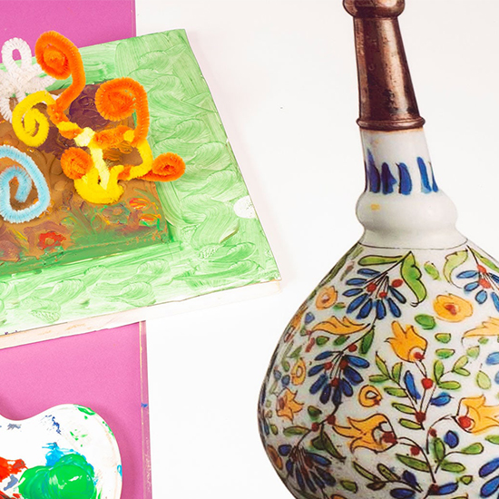 Üç Boyutlu Çini Motifleri<br> 10 Haziran Cumartesi / 10.30