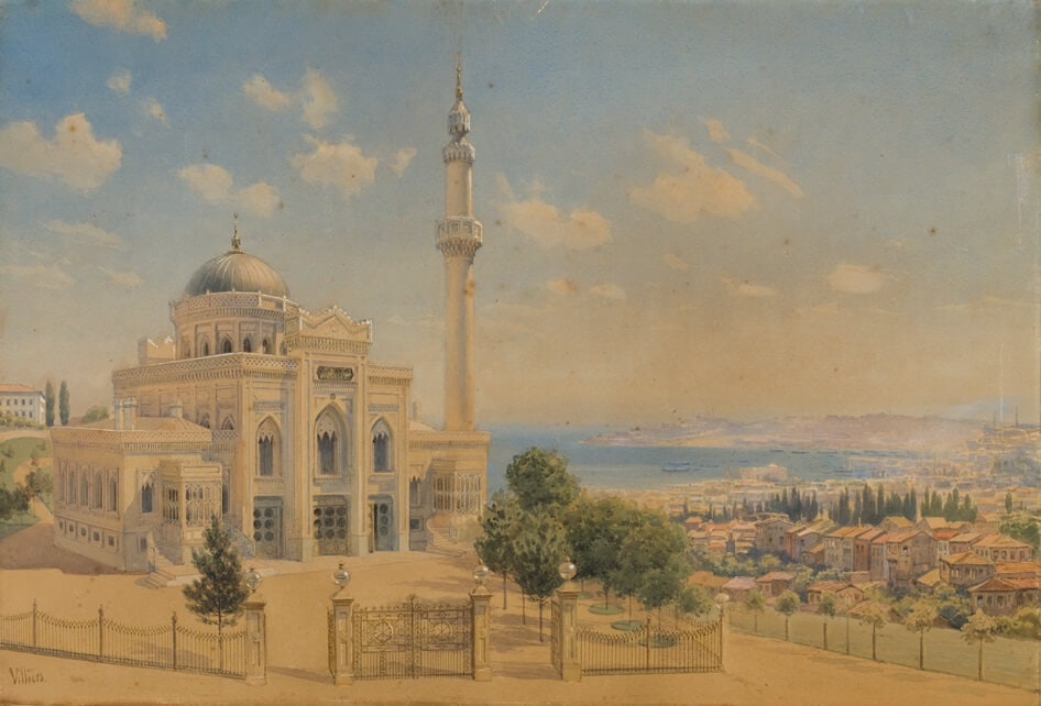 Yıldız (Hami̇di̇ye) Cami̇si̇, &amp;amp;amp;amp;amp;amp;amp;amp;amp;amp;amp;amp;amp;amp;amp;amp;amp;Eacute;mi̇le de L&amp;amp;amp;amp;amp;amp;amp;amp;amp;amp;amp;amp;amp;amp;amp;amp;amp;rsquo;isle-Aadam Vi̇lli̇ers, 1886 -1889, K&amp;amp;amp;amp;amp;amp;amp;amp;amp;amp;amp;amp;amp;amp;amp;amp;amp;acirc;ğıt &amp;amp;amp;amp;amp;amp;amp;amp;amp;amp;amp;amp;amp;amp;amp;amp;amp;uuml;zerine suluboya, 46 x 67 cm.